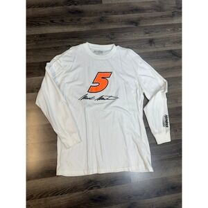 NASCAR Chase Authentics Mark Martin Hendrick Motorsports #5 Long Sleeve Shirt L